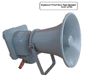 Flameproof Speaker
